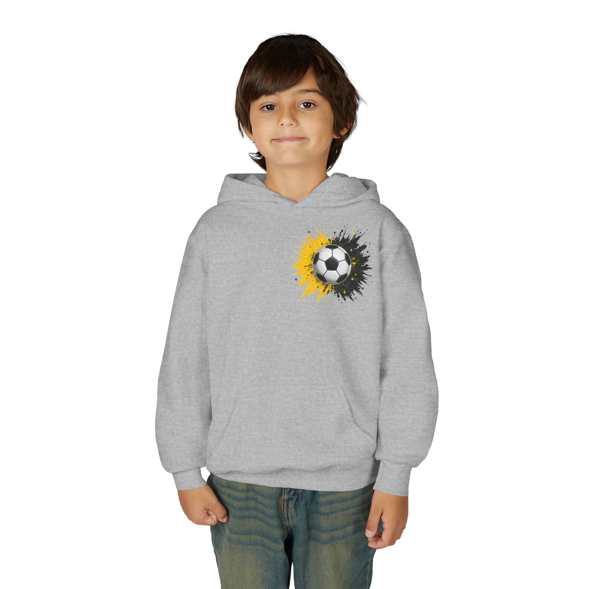 Soccer Boy Hoodie | Brave Beats Attitude | Premium Soccer Hoodie| Premium Soccer Hoodie