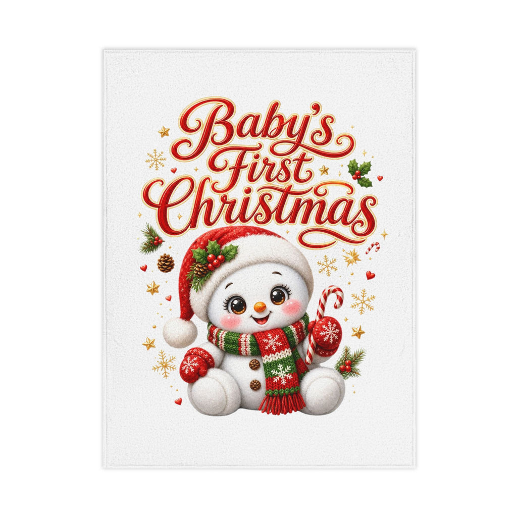 Baby's First Christmas Blanket