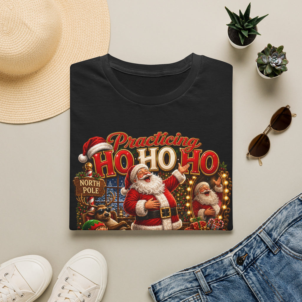 SANTA PRACTICING HOHOHO Unisex Softstyle T-Shirt