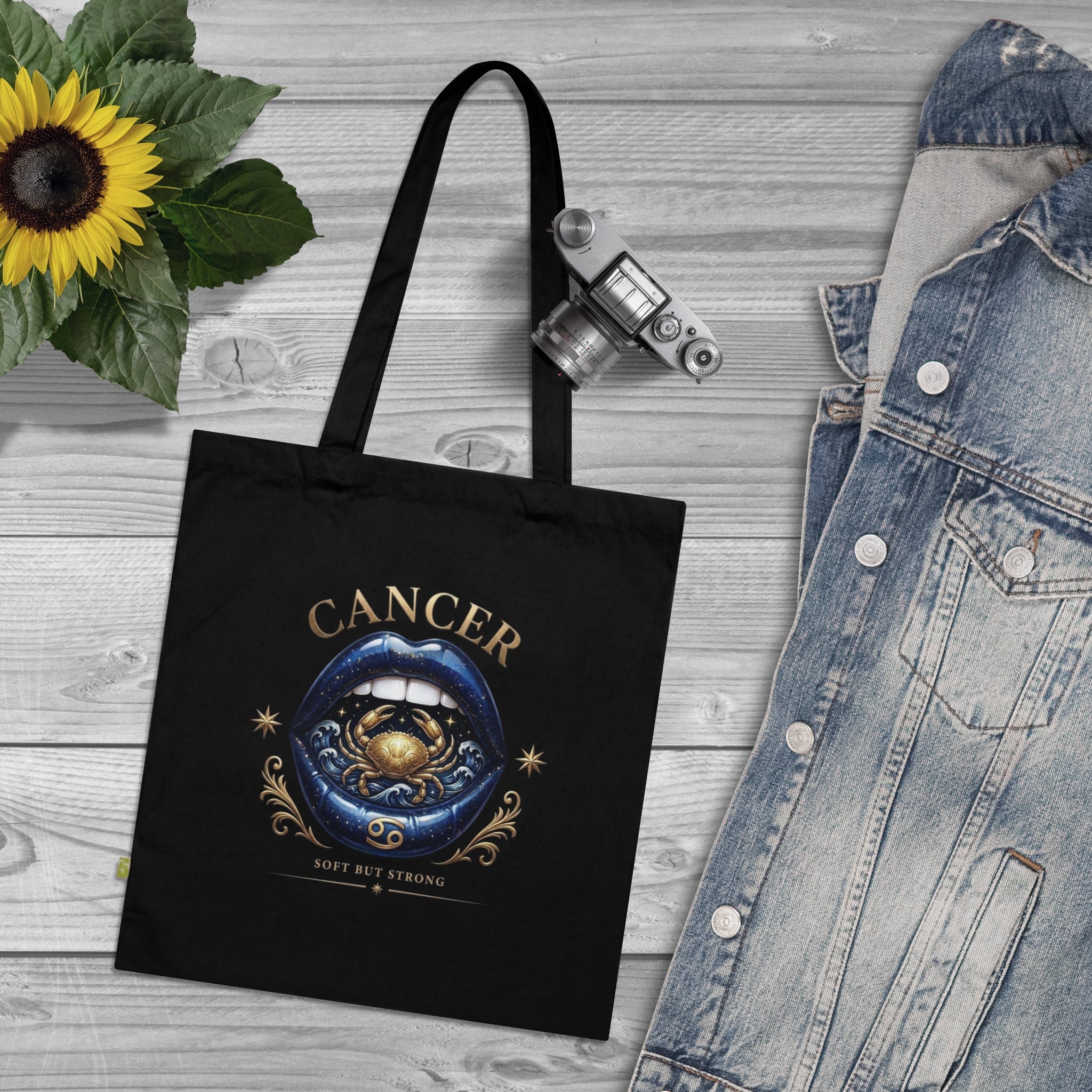 Cancer Zodiac Mystical Crab Tote Bag