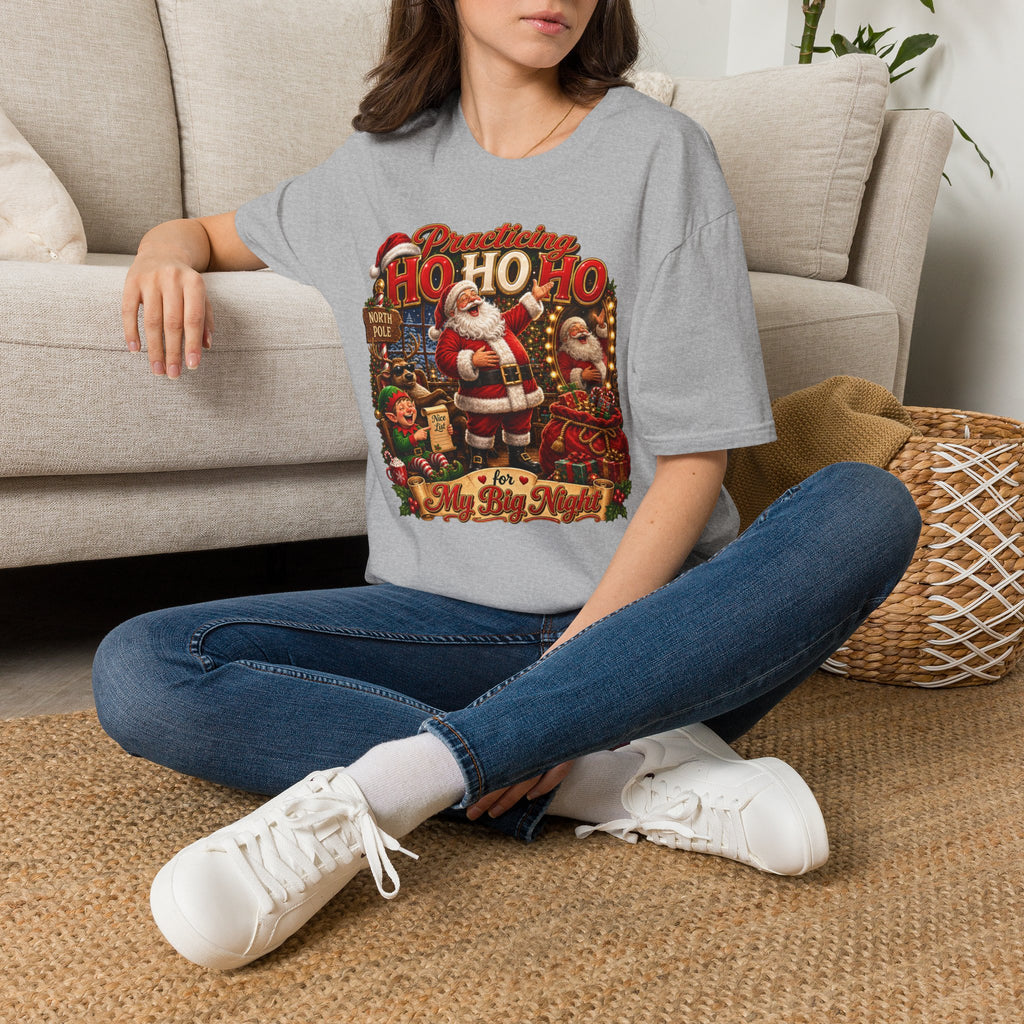 SANTA PRACTICING HOHOHO Unisex Softstyle T-Shirt