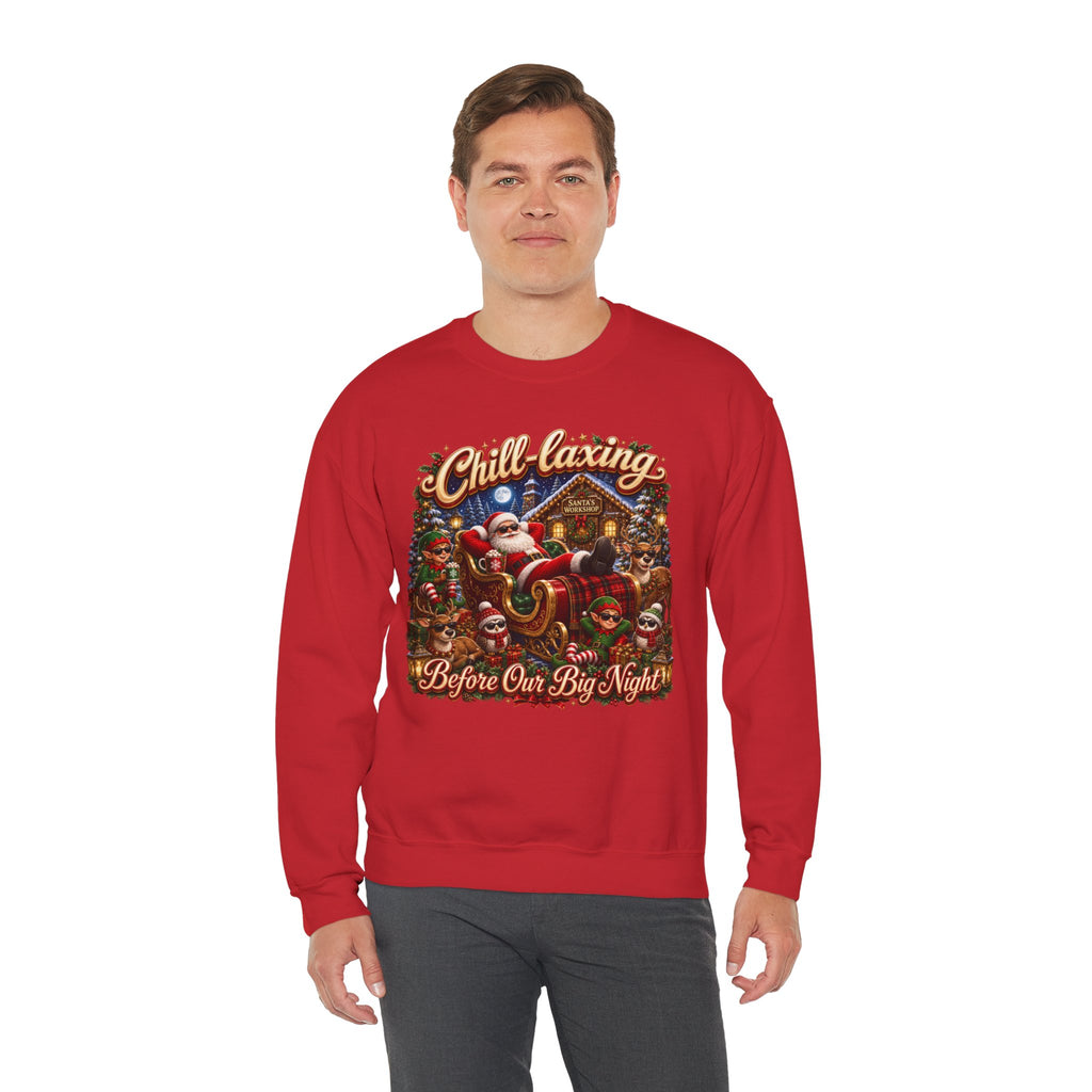 CHRISTMAS CHILL Unisex Heavy Blend™ Crewneck Sweatshirt