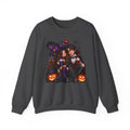 Halloween Witch & Vampire Couple Crewneck Sweatshirt