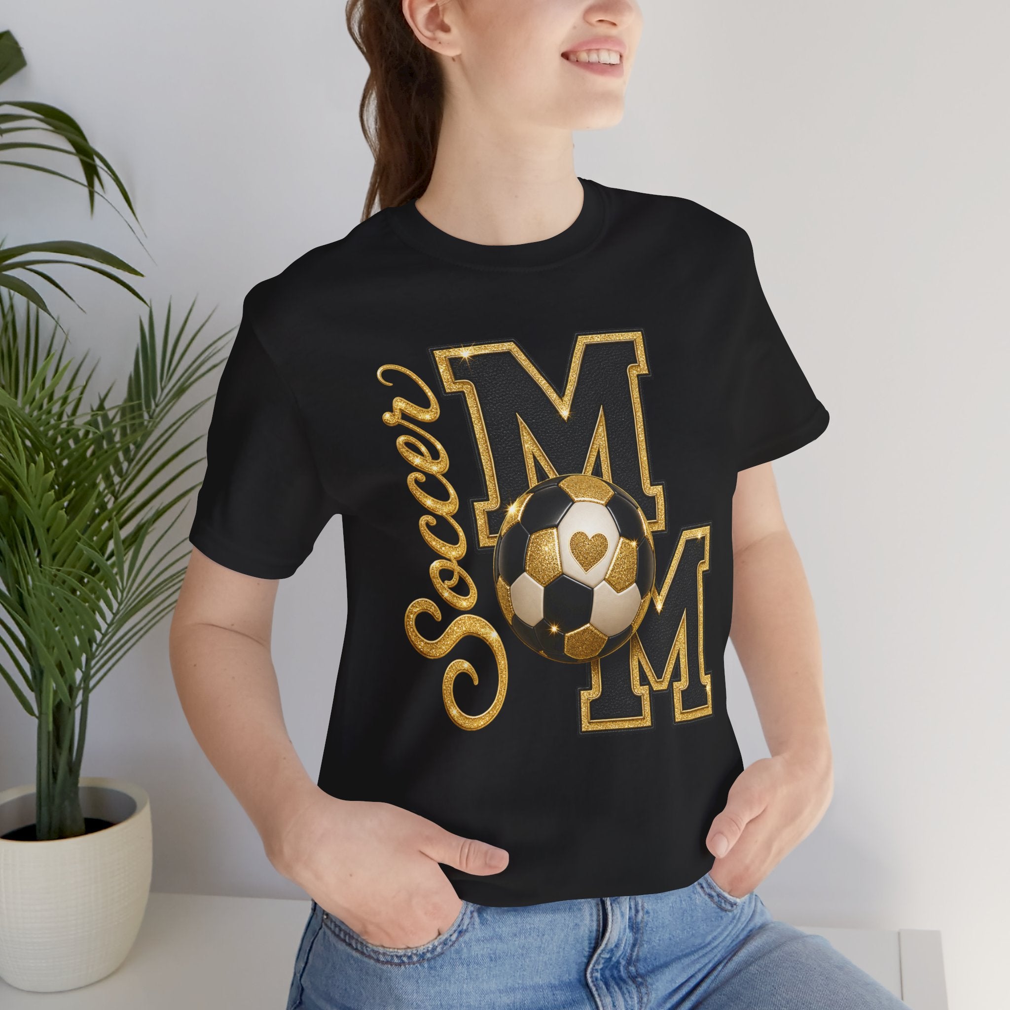 SOCCER MOM Jersey Short Sleeve Tee