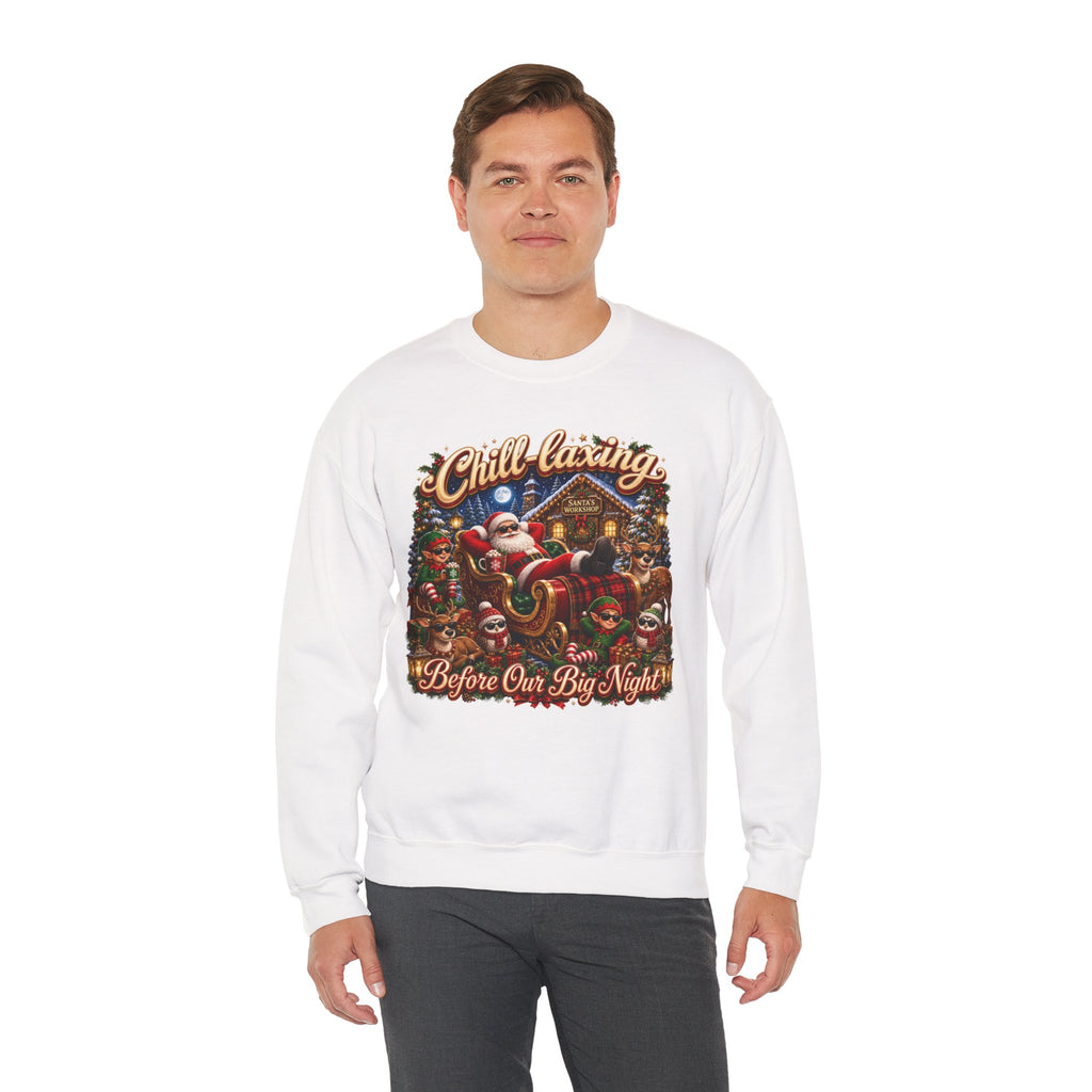 CHRISTMAS CHILL Unisex Heavy Blend™ Crewneck Sweatshirt