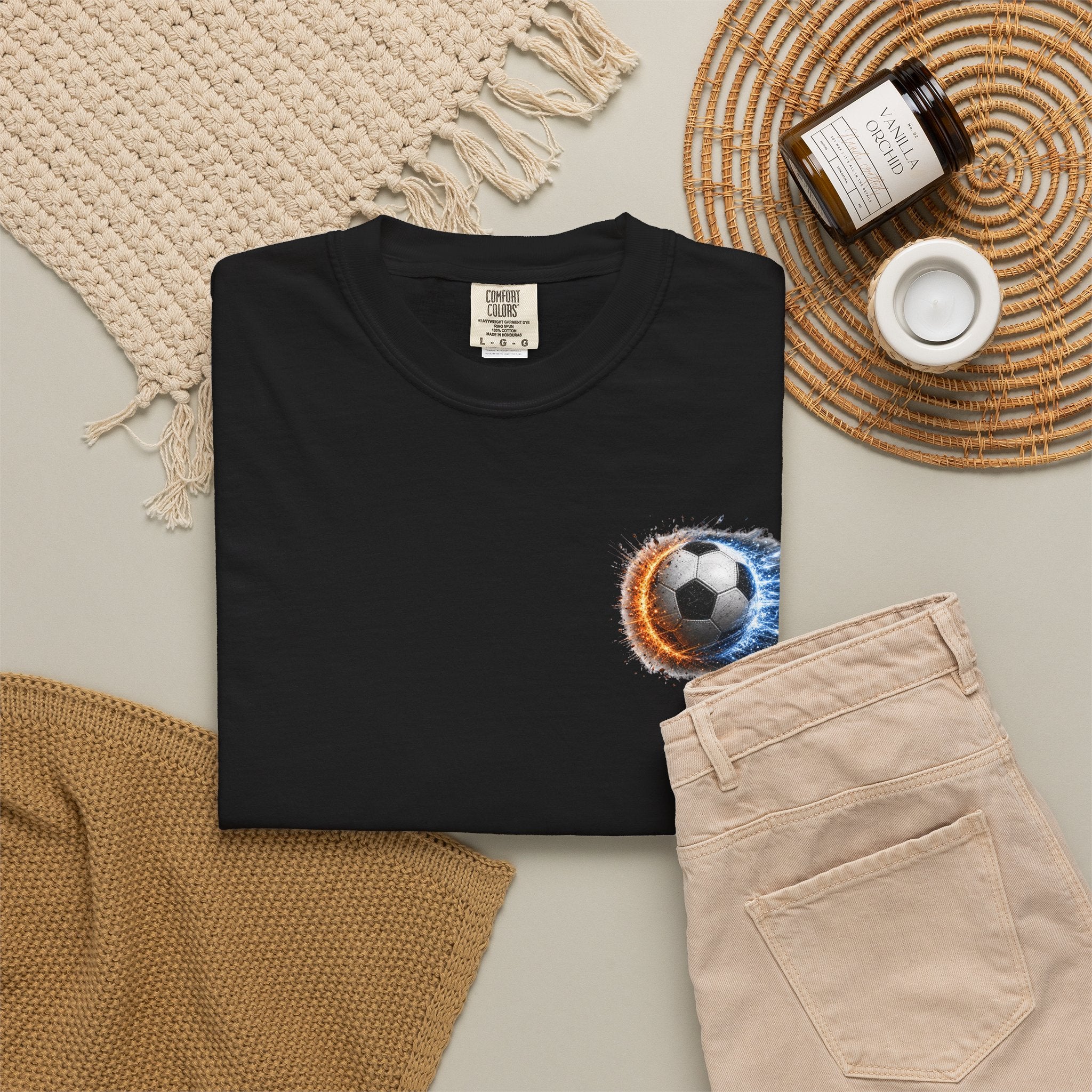 Soccer Ball Graphic Shirt, Soccer Coach Shirt