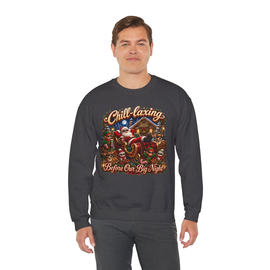 CHRISTMAS CHILL Unisex Heavy Blend™ Crewneck Sweatshirt