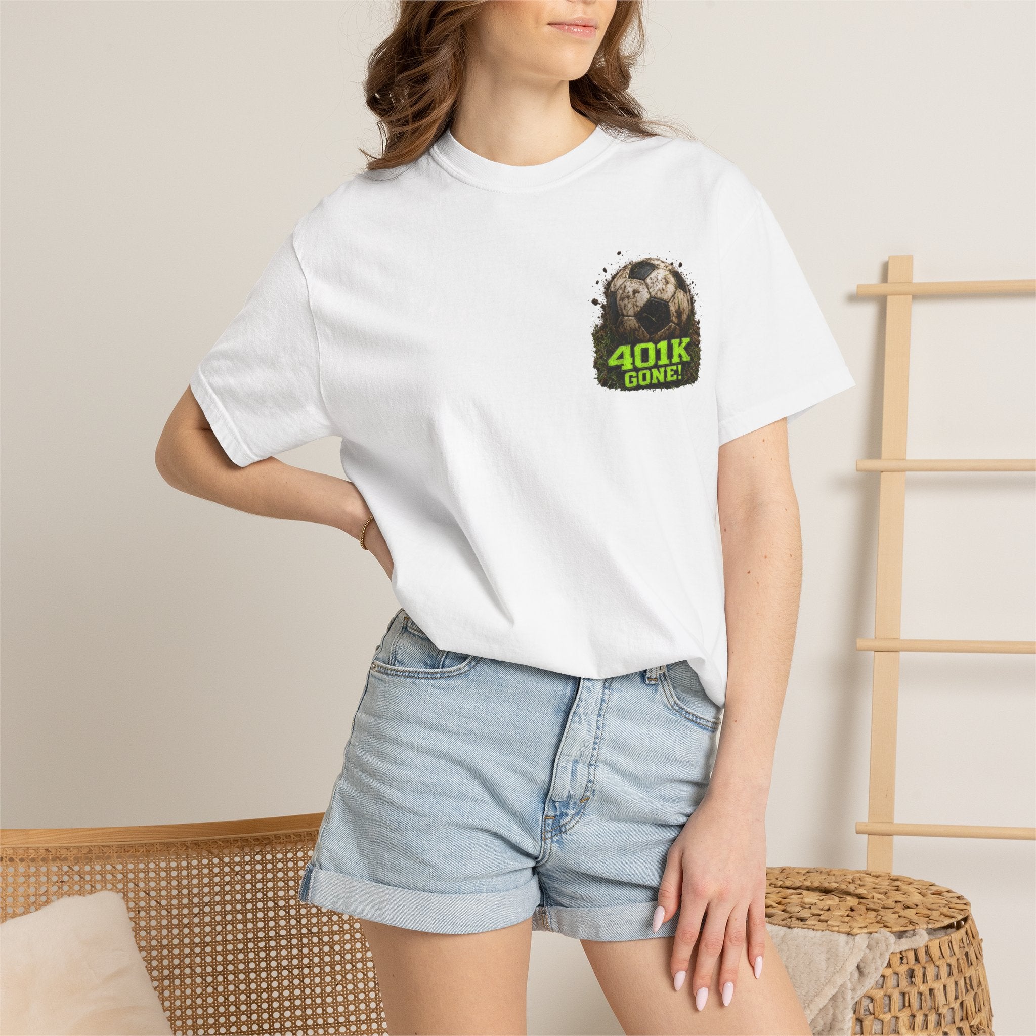 Funny Soccer Parent Shirt, My 401K Has Soccer Stains All Over It, Soccer Dad Shirt, Soccer Tournament Tee, Soccer Gift