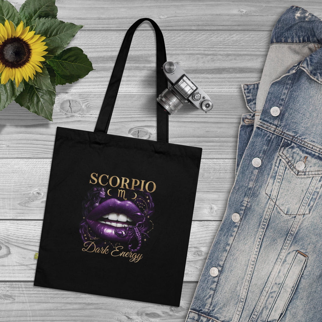 Scorpio Zodiac Celestial Tote Bag