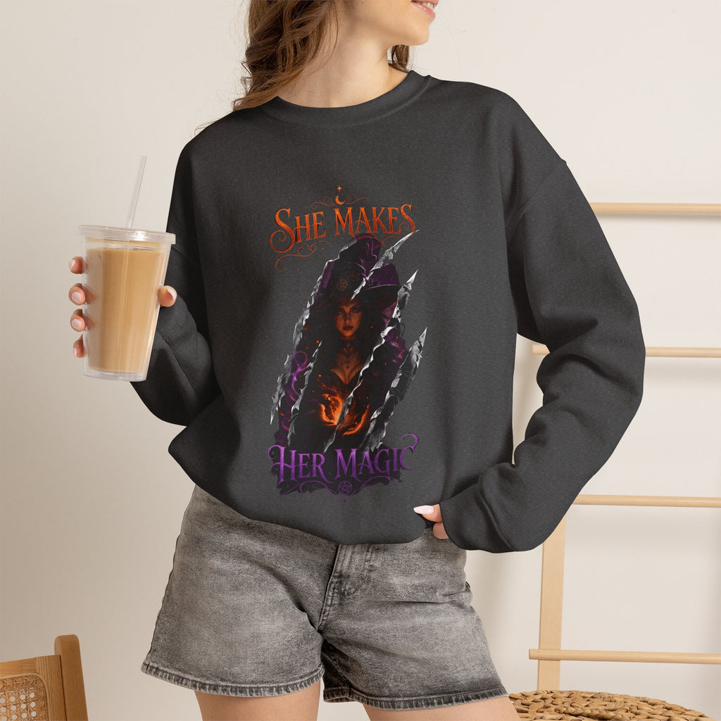 SHE MAKE HER MAGIC HALLOWEEN Sweatshirt