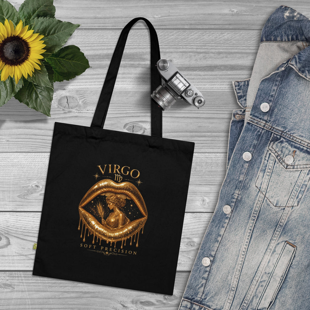Virgo Zodiac Celestial Tote Bag