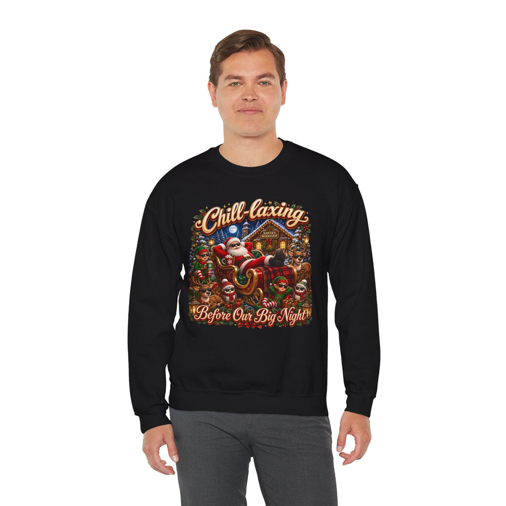 CHRISTMAS CHILL Unisex Heavy Blend™ Crewneck Sweatshirt