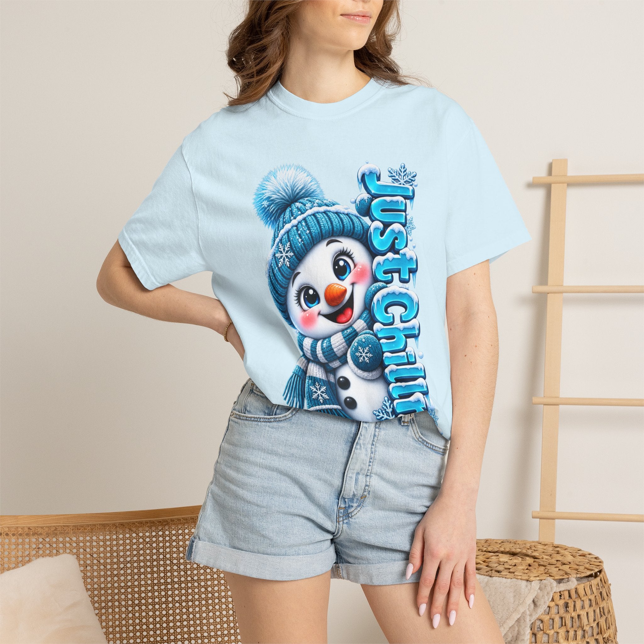 JUST CHILLN Unisex Garment-Dyed T-shirt