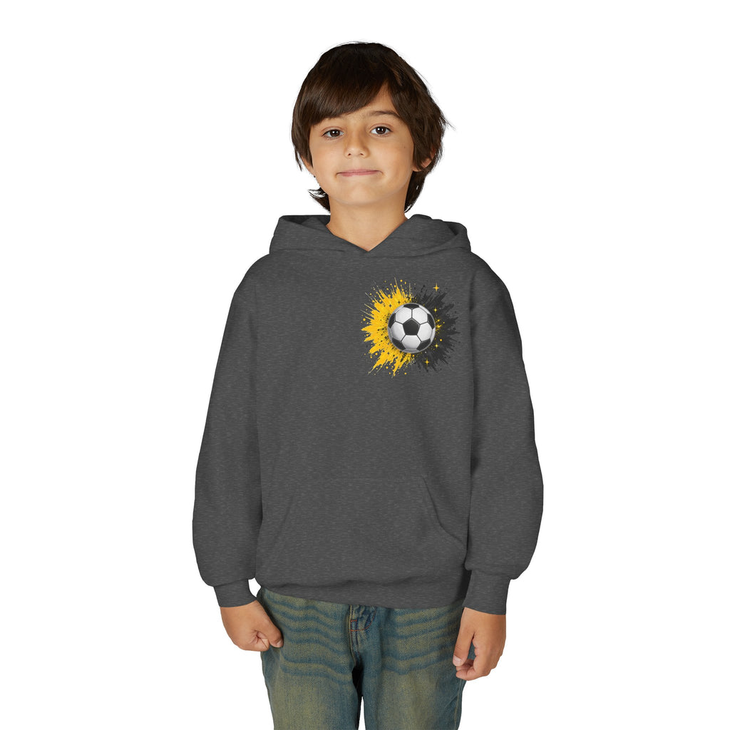 Soccer Boy Hoodie | Brave Beats Attitude | Premium Soccer Hoodie| Premium Soccer Hoodie