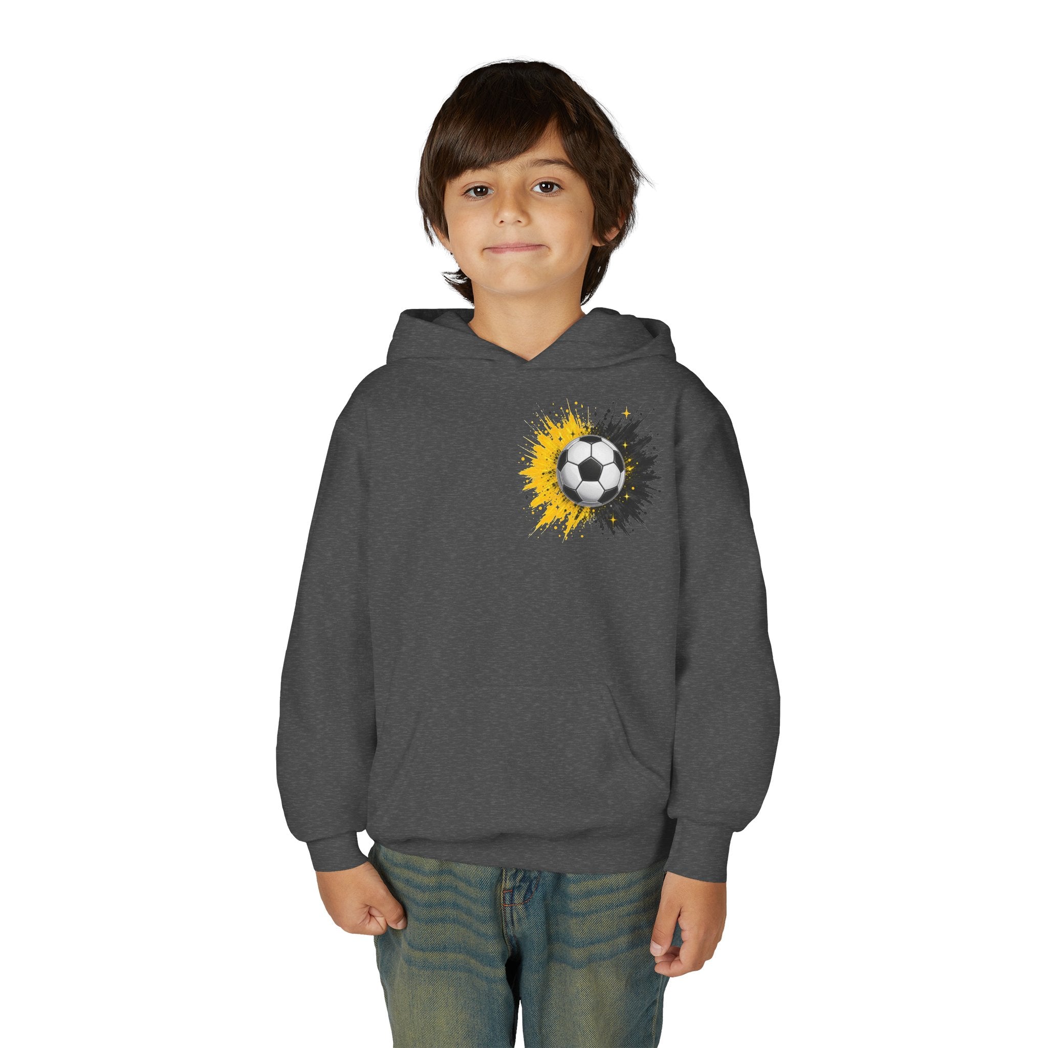Soccer Boy Hoodie | Brave Beats Attitude | Premium Soccer Hoodie| Premium Soccer Hoodie