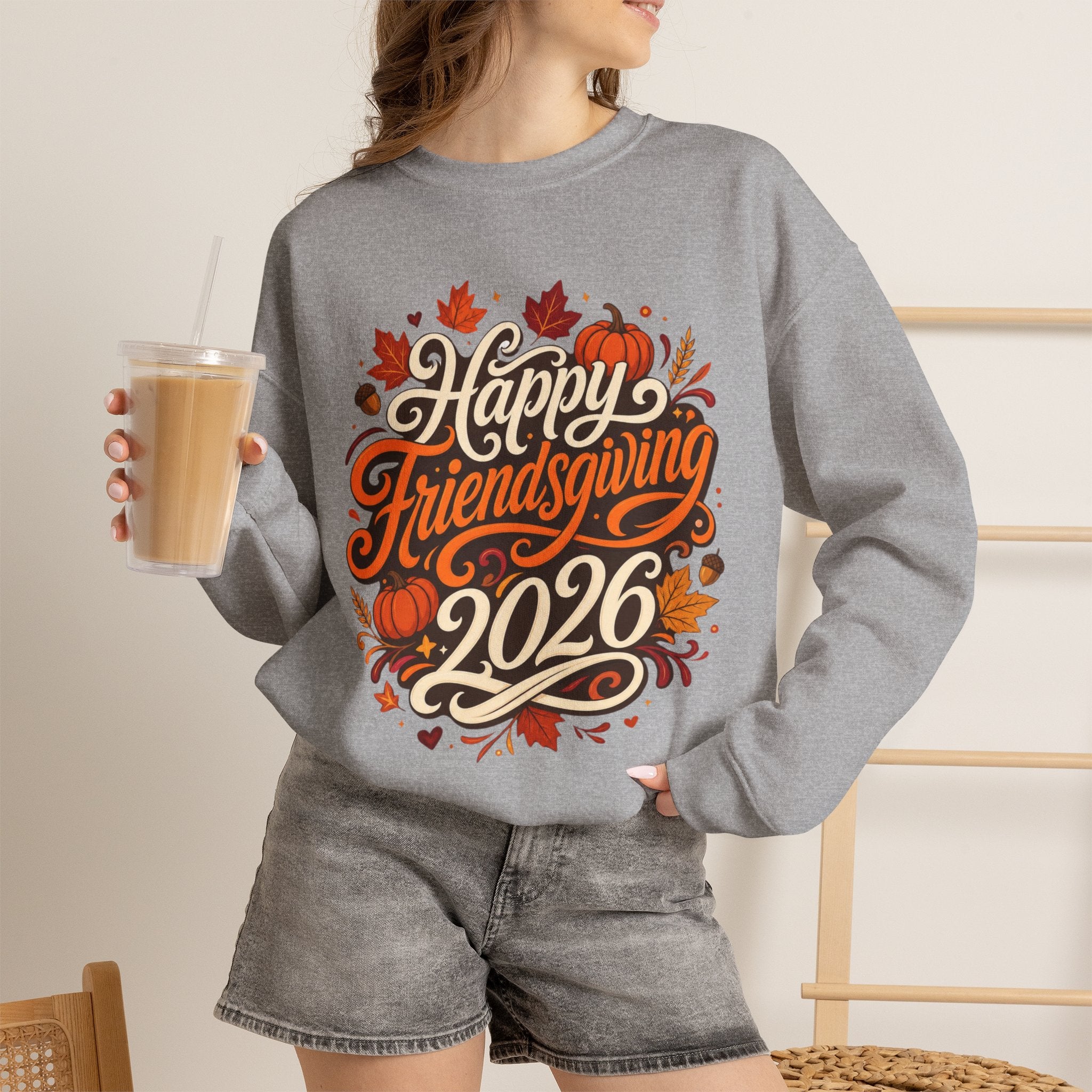 FRIENDSGIVING 2026 Unisex Heavy Blend™ Crewneck Sweatshirt