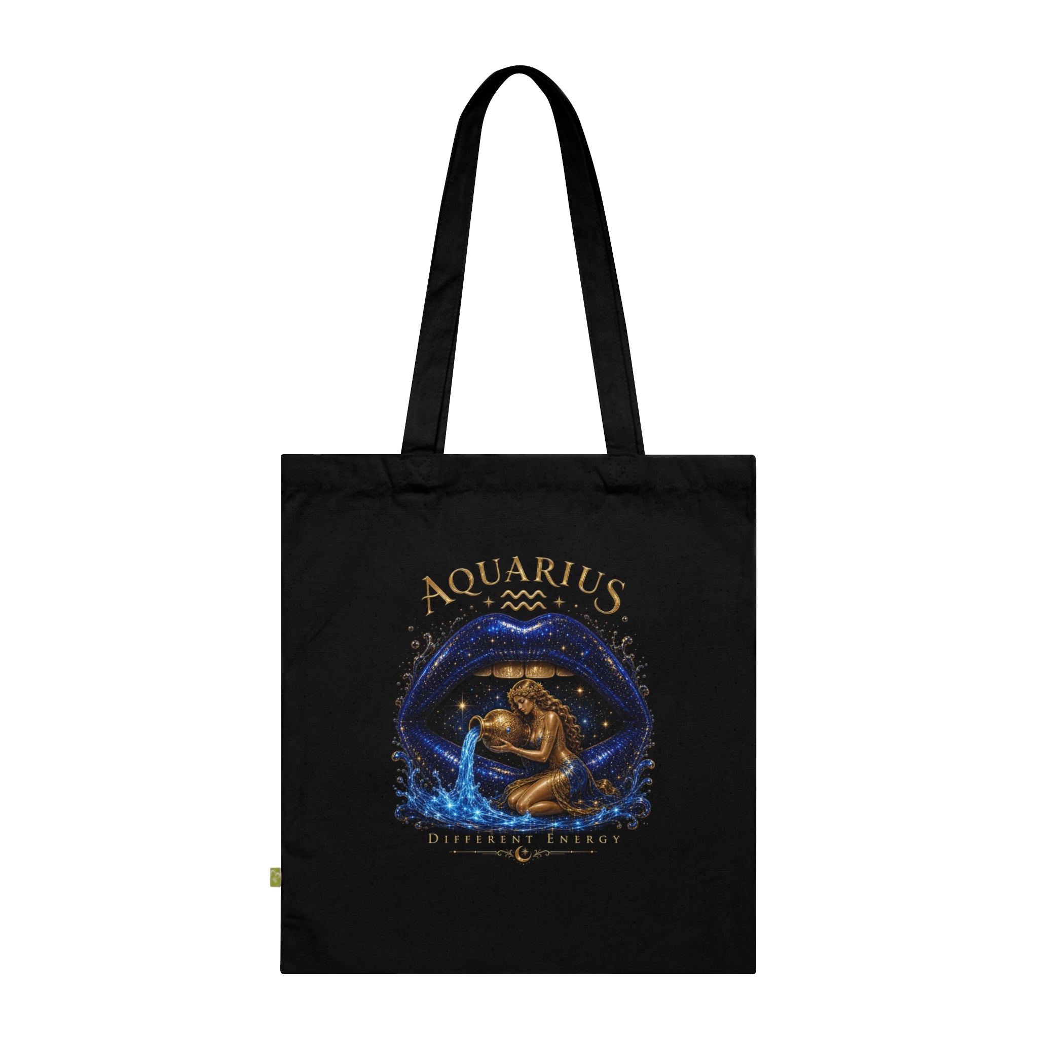 Aquarius Zodiac Celestial Tote Bag