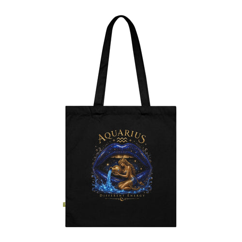 Aquarius Zodiac Celestial Tote Bag