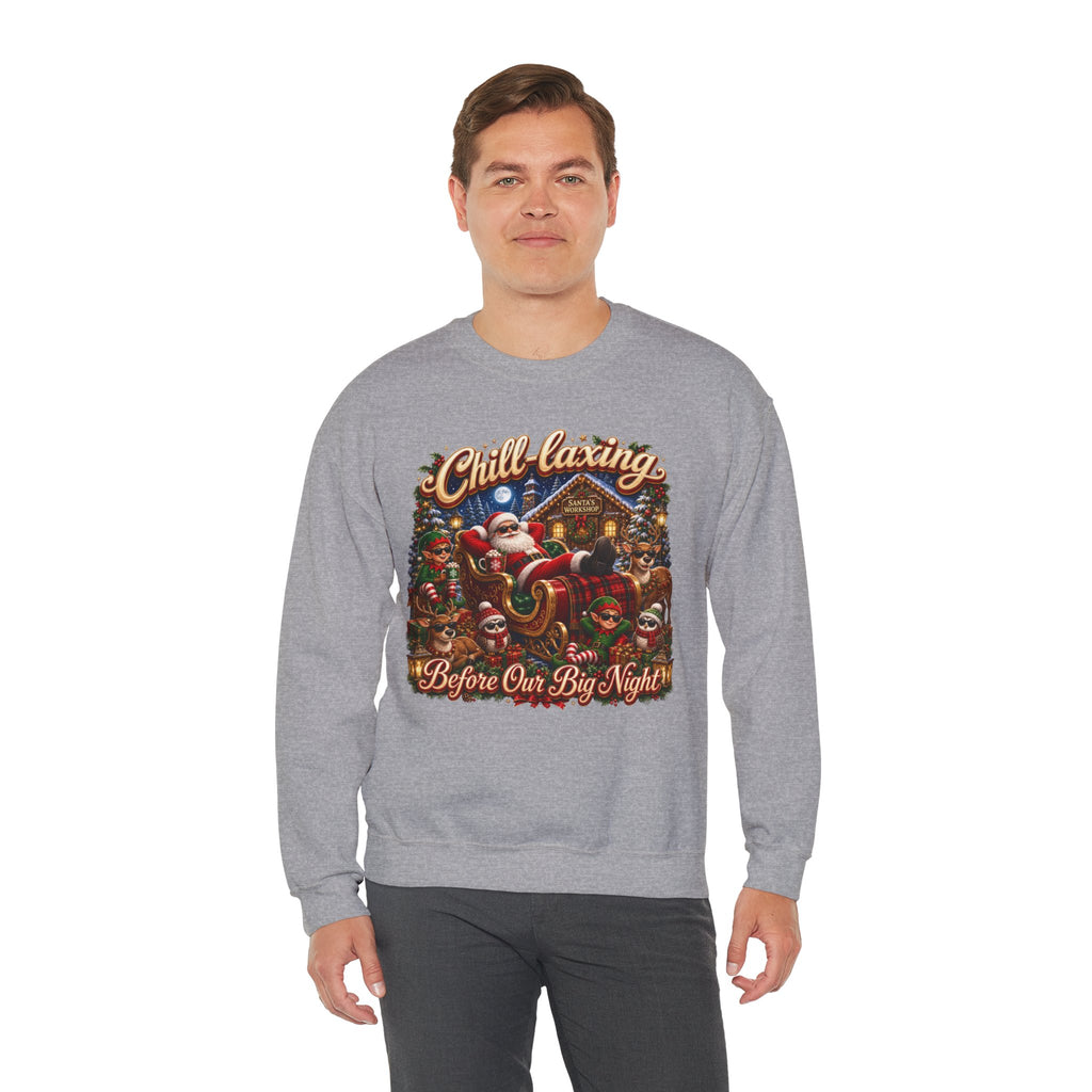 CHRISTMAS CHILL Unisex Heavy Blend™ Crewneck Sweatshirt