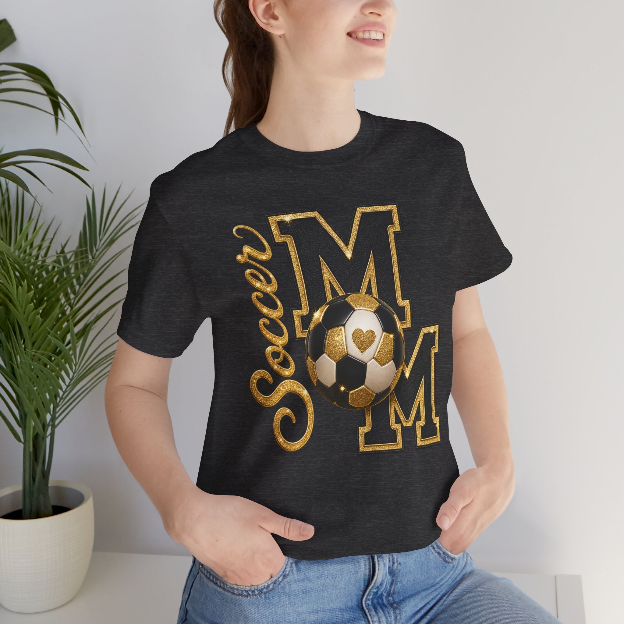 SOCCER MOM Jersey Short Sleeve Tee