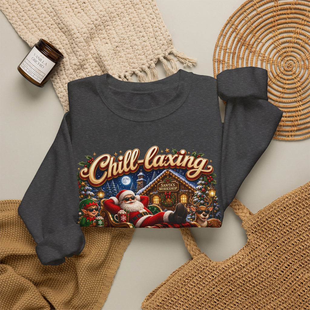 CHRISTMAS CHILL Unisex Heavy Blend™ Crewneck Sweatshirt