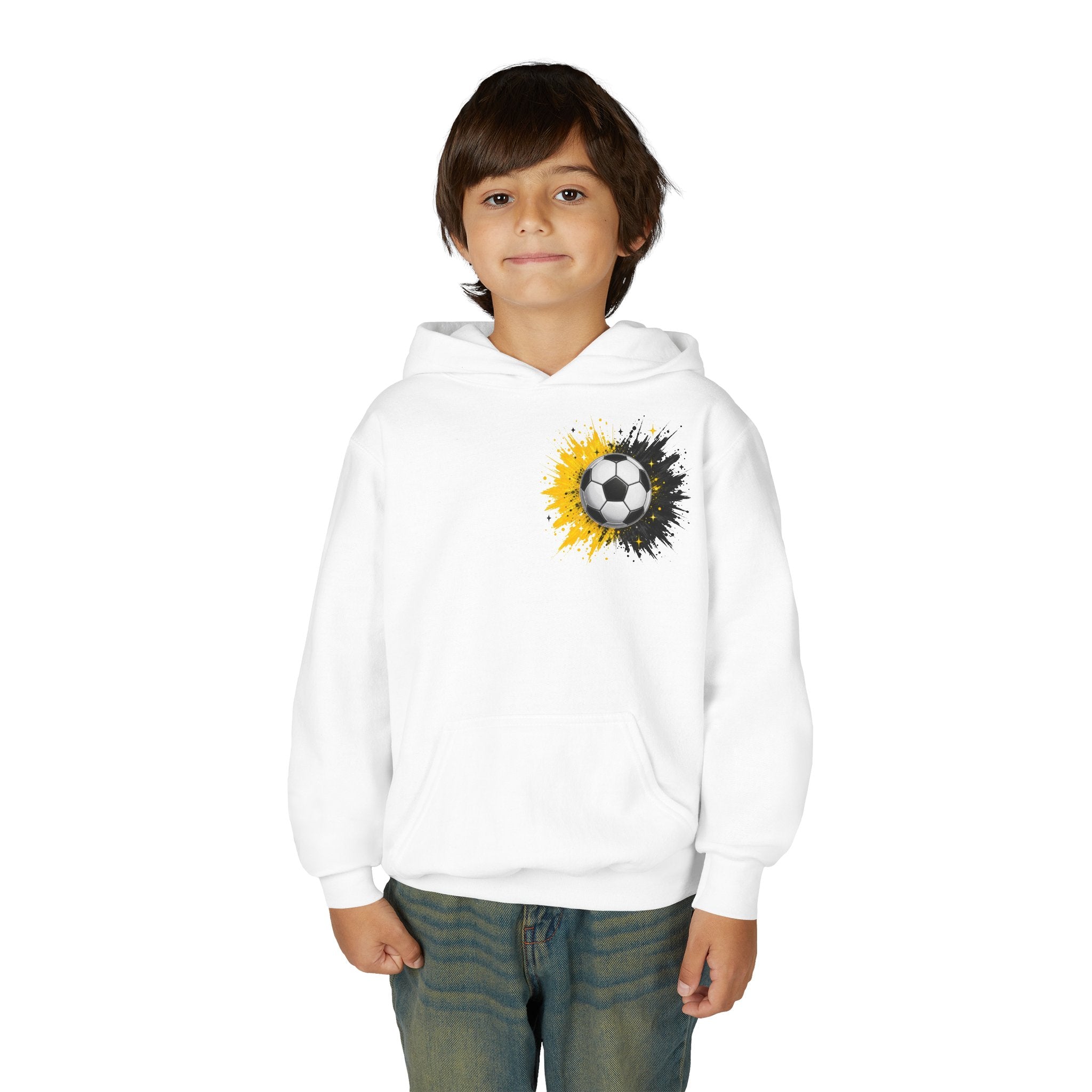 Soccer Boy Hoodie | Brave Beats Attitude | Premium Soccer Hoodie| Premium Soccer Hoodie