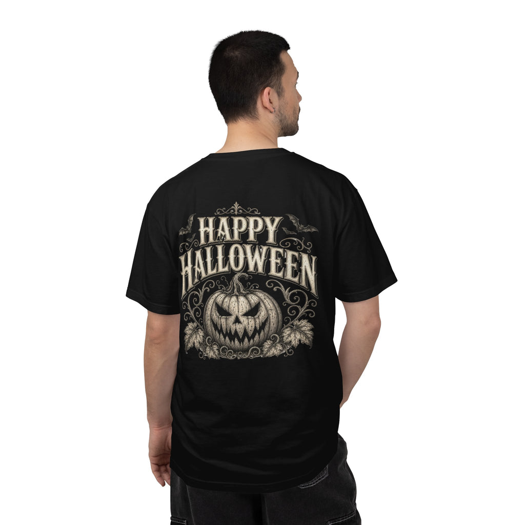 VINTAGE CREEPY PUMPKIN T-SHIRT Unisex Garment-Dyed T-shirt