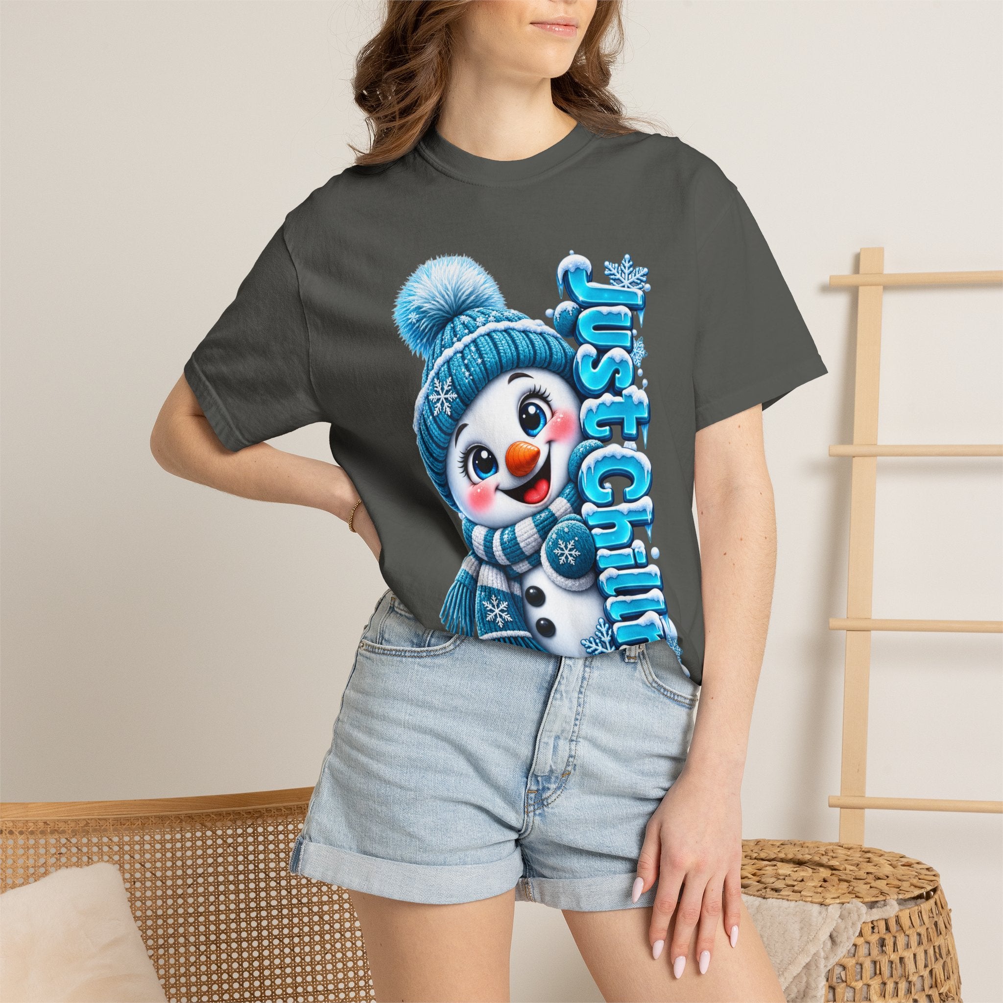 JUST CHILLN Unisex Garment-Dyed T-shirt
