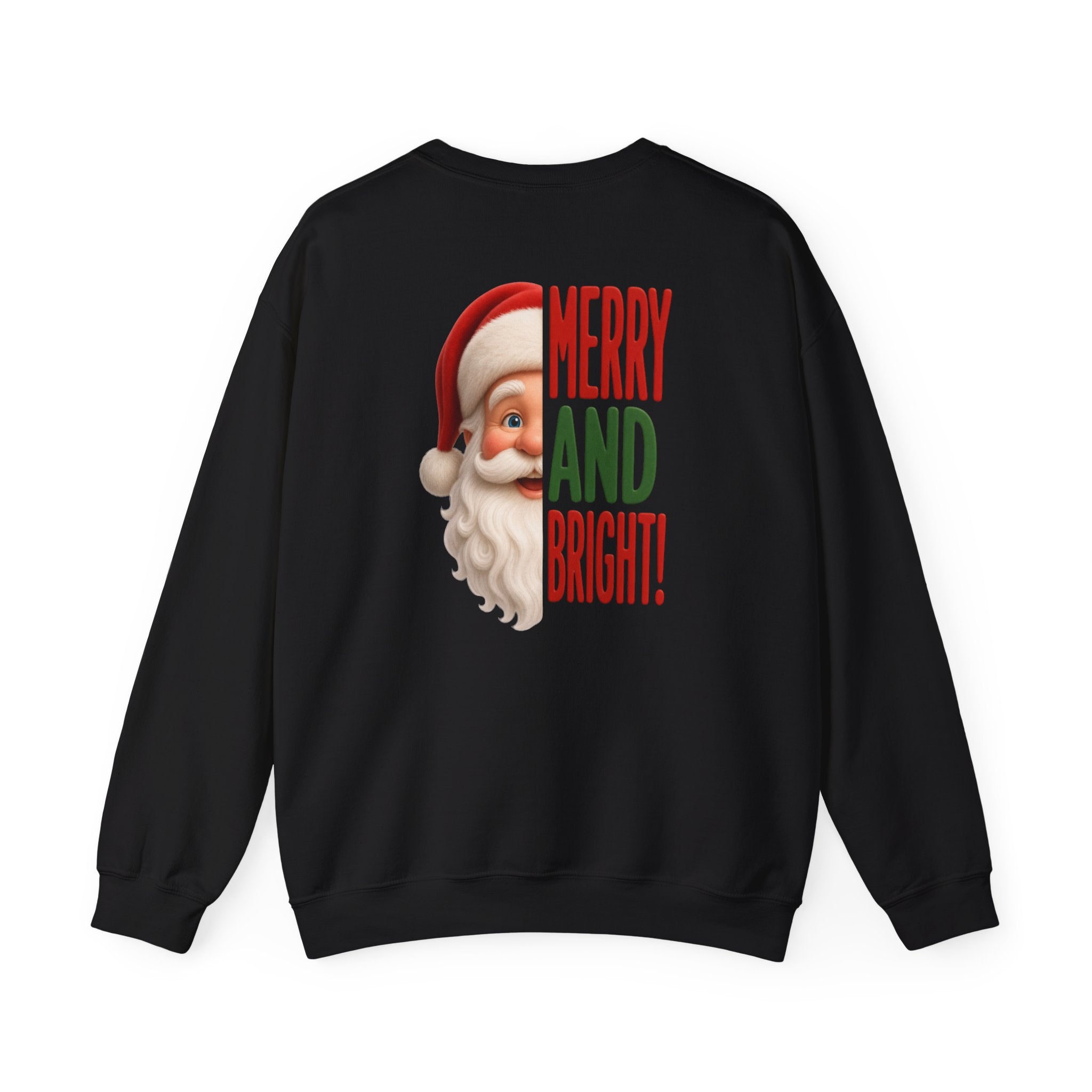 NAUGHTY OR NICE SANTA Unisex Heavy Blend™ Crewneck Sweatshirt
