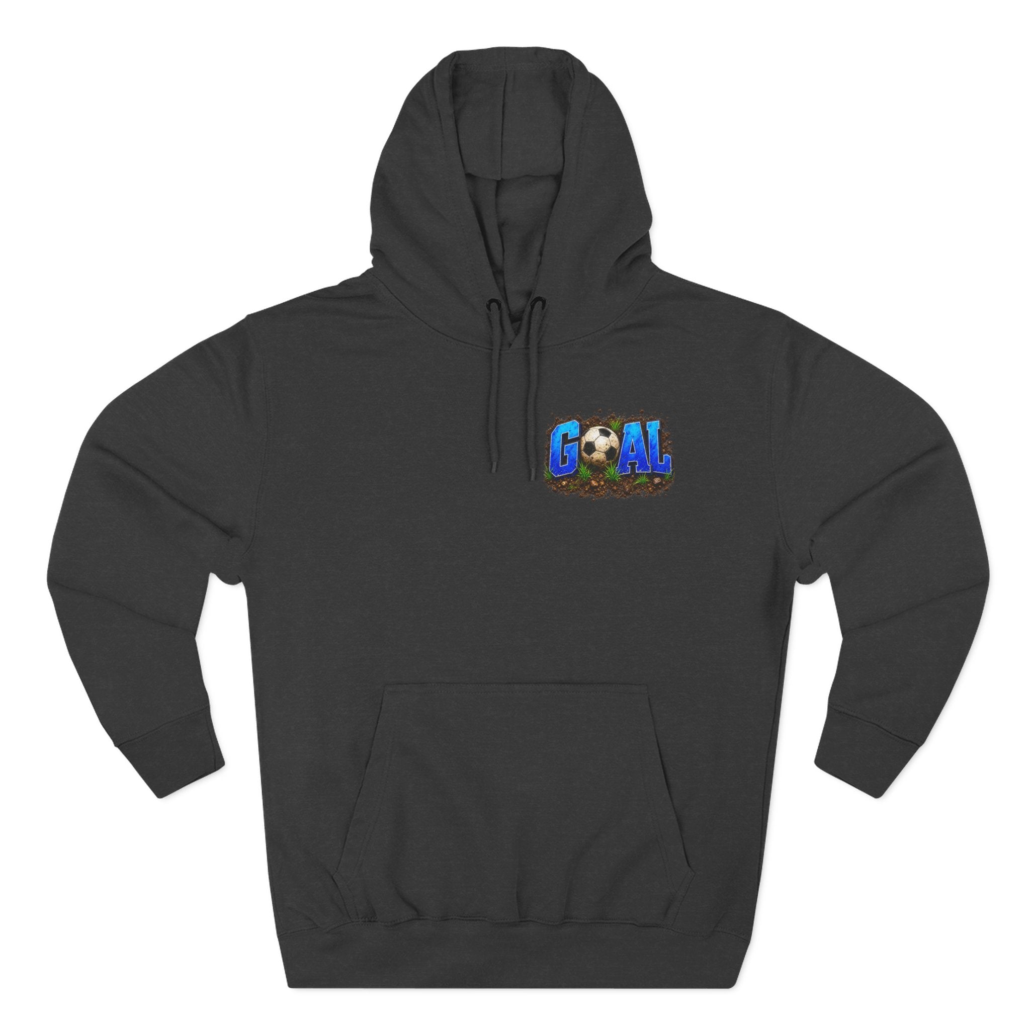Three-Panel FleeFunny Soccer Tournament Hoodie | My Goal Is to Say No MoreFunny Soccer Tournament Hoodie s... Not!! | Soccer Mom & Dad Gift | Soccer Coach Hoodiece Hoodie