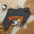 KICKIN IT WITH THE BOYS Unisex Heavy Blend™ Crewneck Sweatshirt
