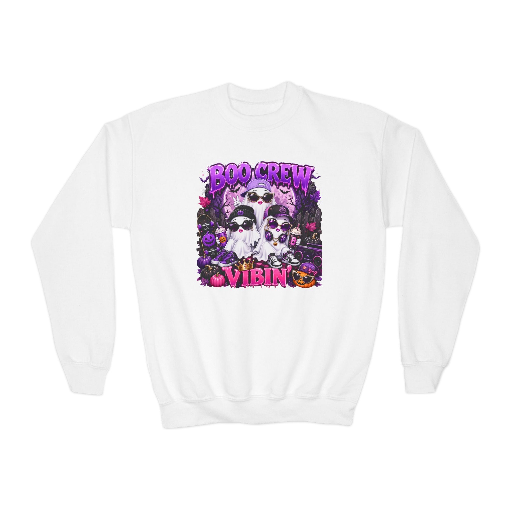 BOO CREW VIBIN YOUTH GIRLS SWEATSHIRT